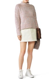 Nude High Neck Sweater by Slate & Willow