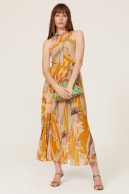 Ansa Pleated Dress by Ted Baker