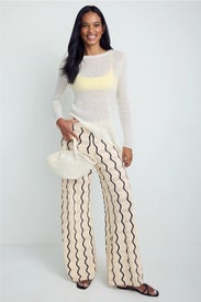 Lesley Knit Pants by Tanya Taylor