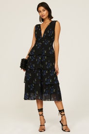 Fionna Ruffle Dress by AMUR