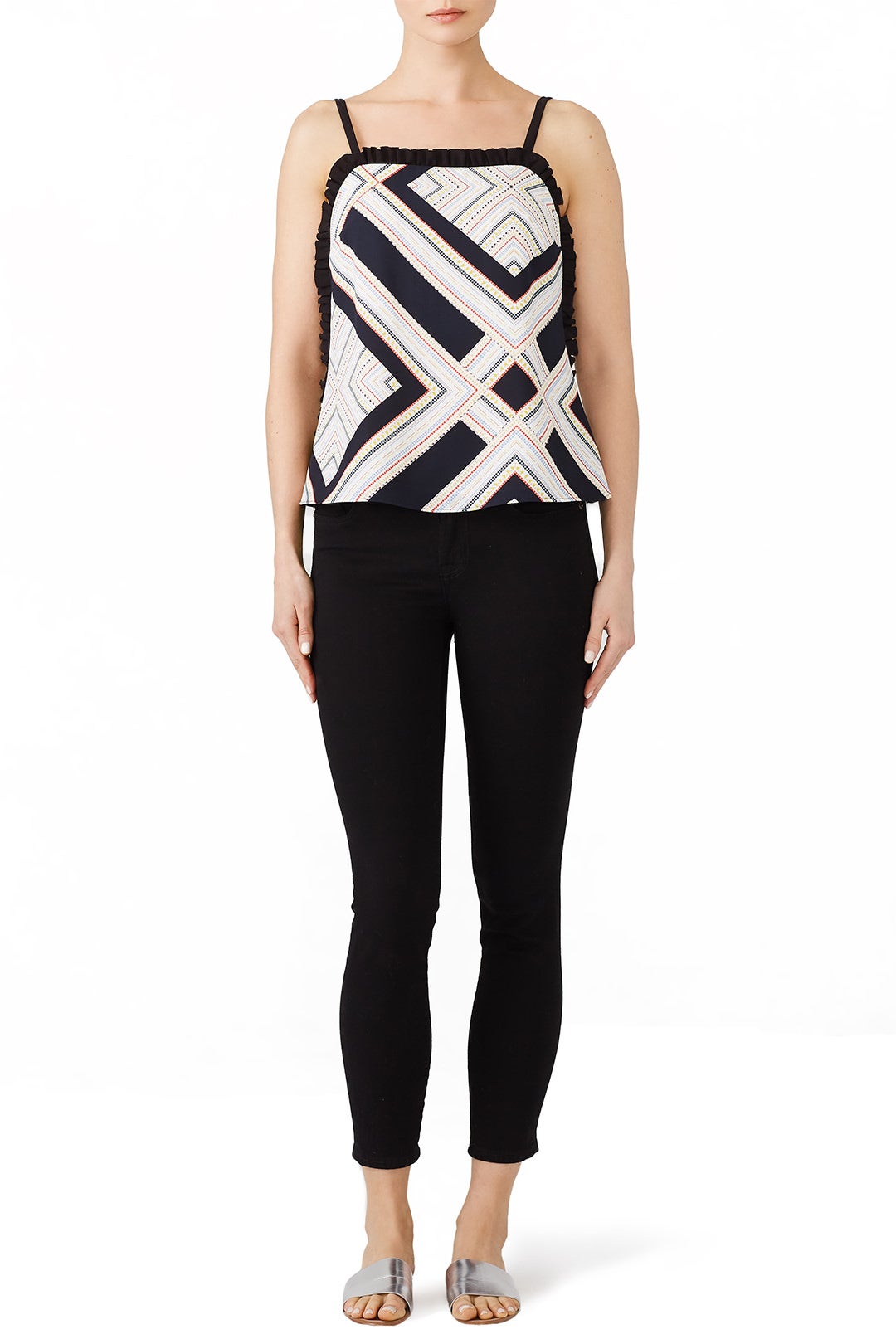 Nora Ruffle Tank by Cooper & Ella 0