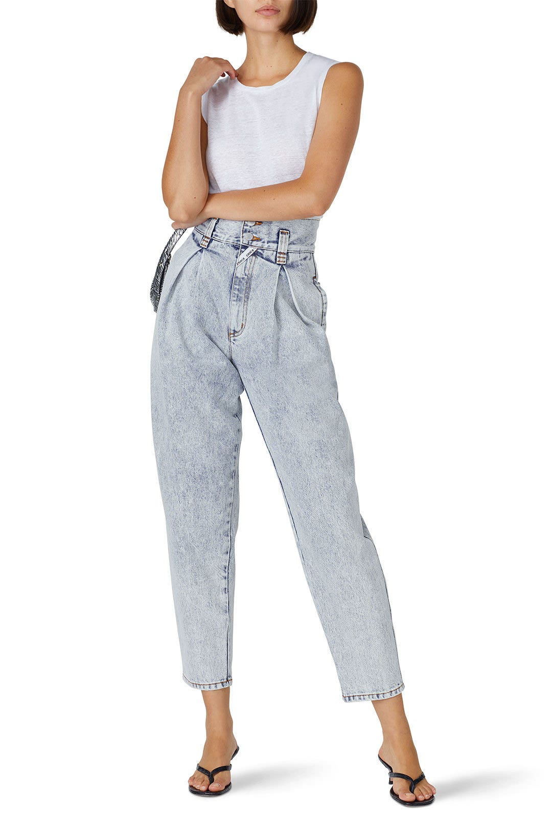 Vintage Paperbag Jeans by Jordache Rent the Runway