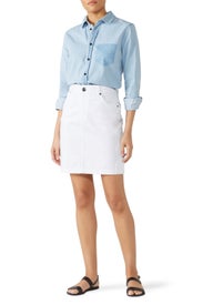 Nis Denim Skirt by Just Female