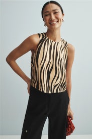 Hidden Tiger Shell Tank by Le Superbe