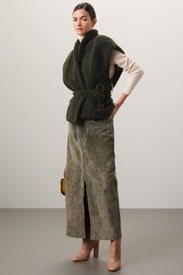 Astrid Sherpa Vest by Marie Oliver