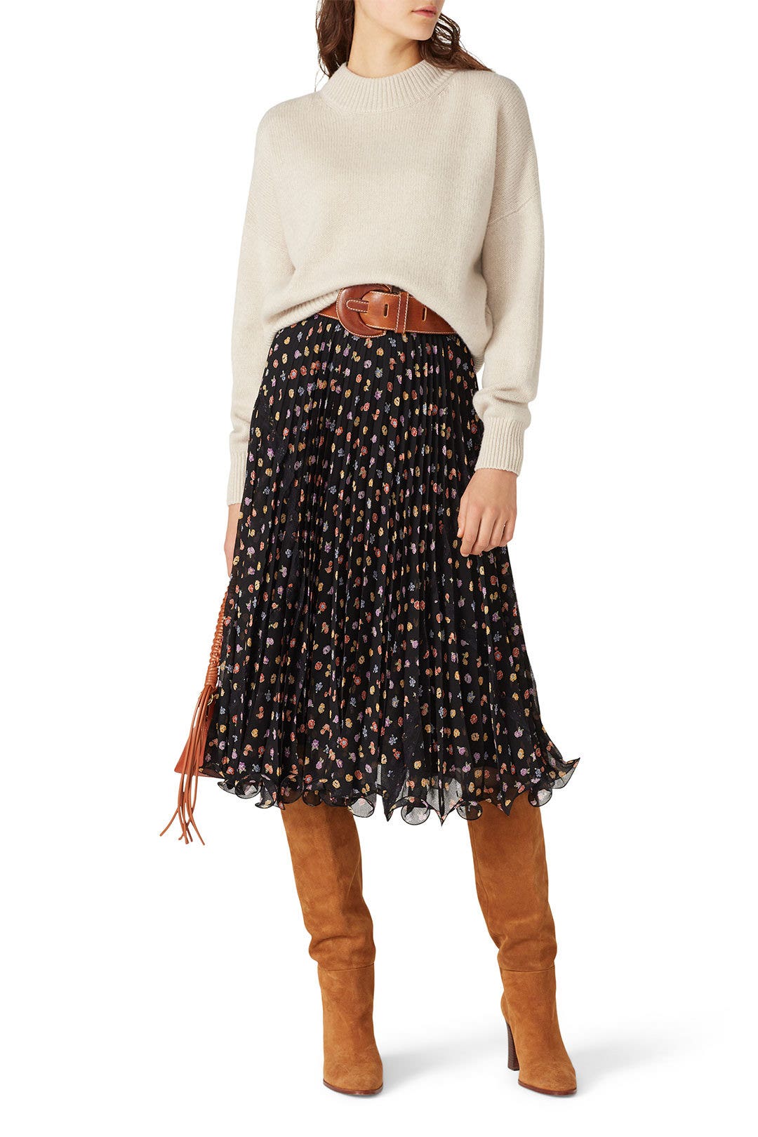 Botanical Flower Skirt by See by Chloé 0
