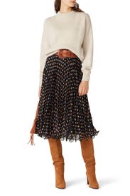 Botanical Flower Skirt by See by Chloé