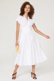 Cotton Eyelet Dress by Tory Burch