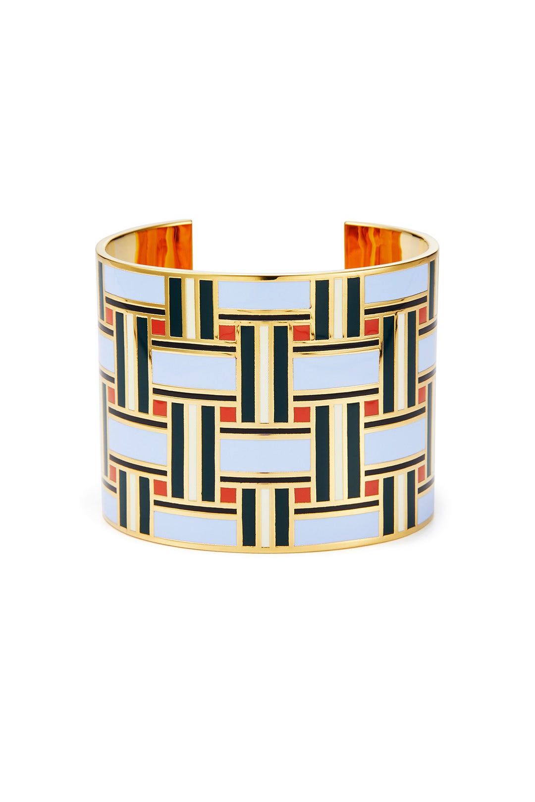 Geo Enamel Cuff by Tory Burch Accessories