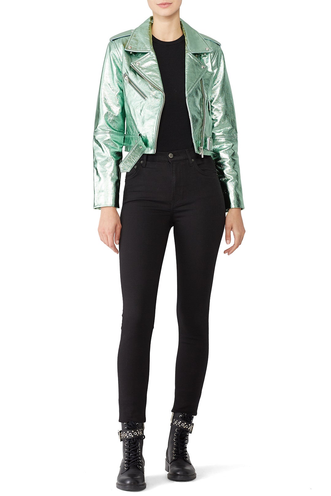 Baby Jane Leather Jacket by VEDA 0