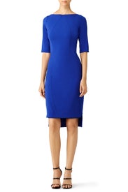 Electric Cobalt Zaha Dress by INTER-PRET.US