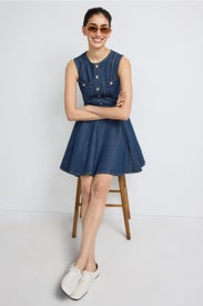 Marine Mini Dress by Maje