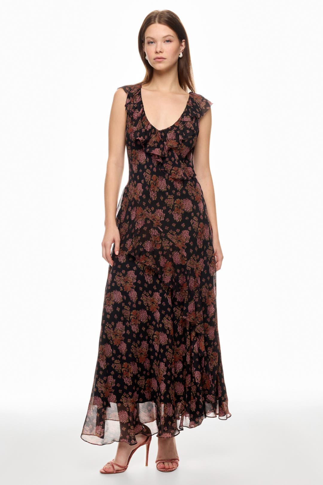 新作セール Ralph lauren 美ライン ワンピース Floral Dress NEW Ralph Lauren White Blue Green Floral V Neck Dress Sz 2