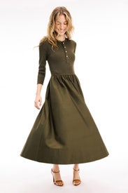 Henley Bodice Dress by Polo Ralph Lauren