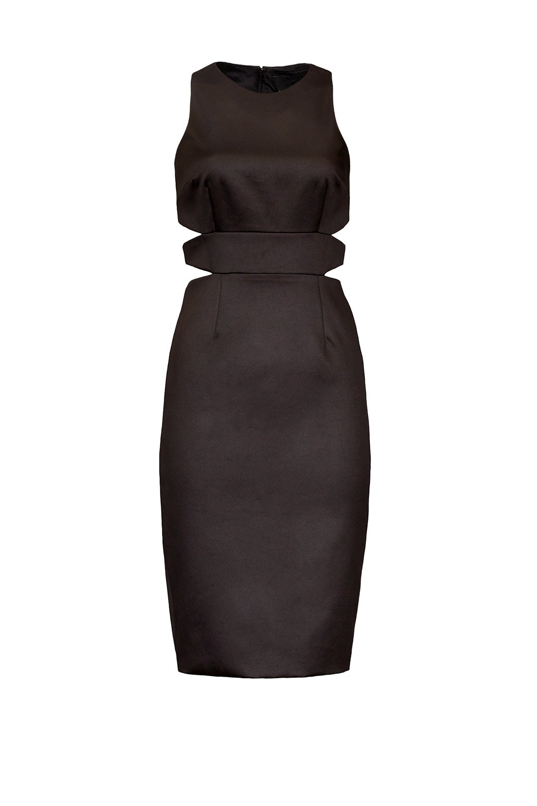 Black Wax Dress by Cynthia Rowley