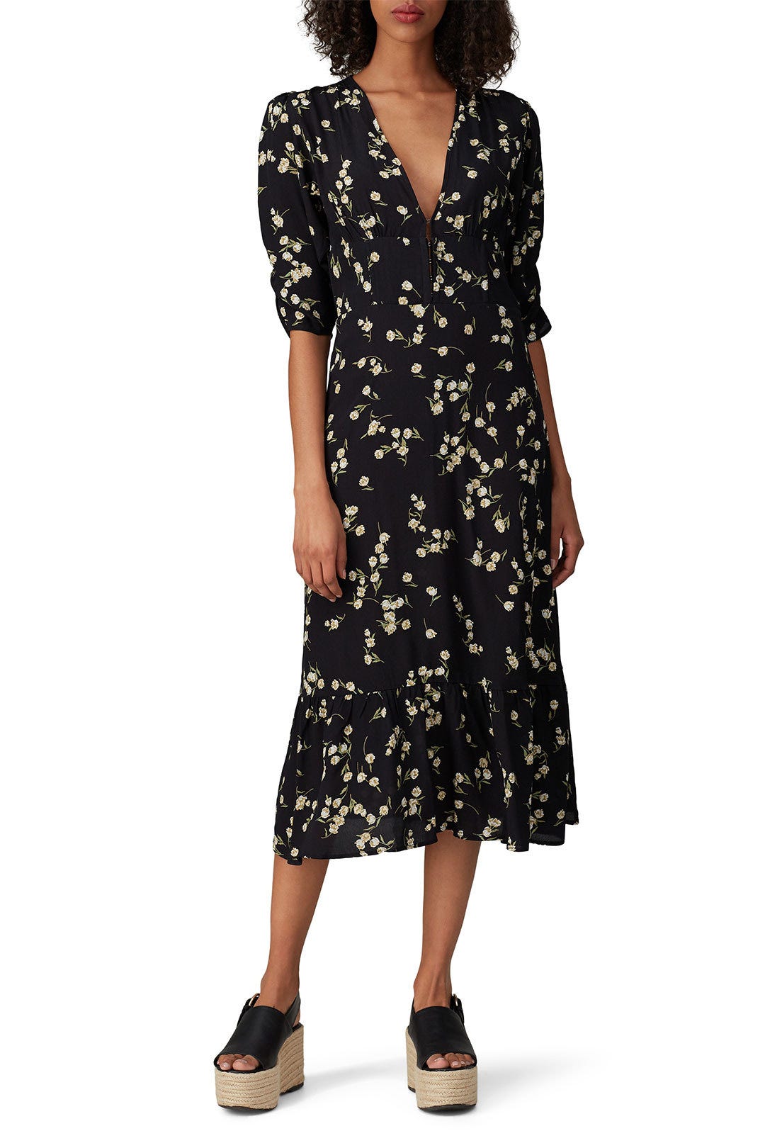 Elsie Midi Dress by Flynn Skye 0