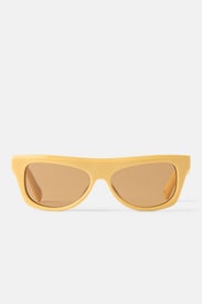 Pina Rectangle Sunglasses by Jacquemus Eyewear