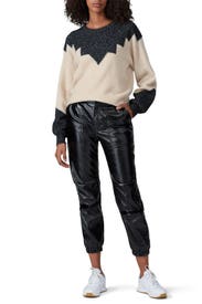 Faux Leather Findley Pants by Joie