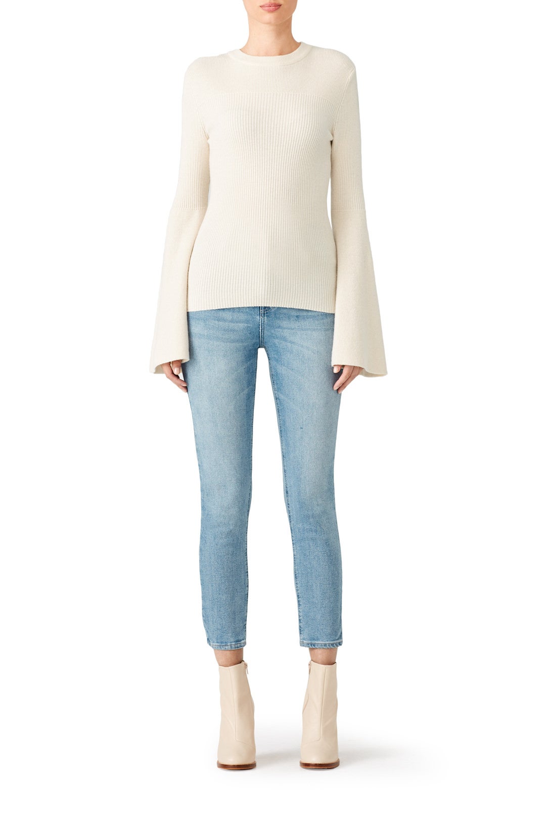 Rib Knit Sweater by J.O.A. 0