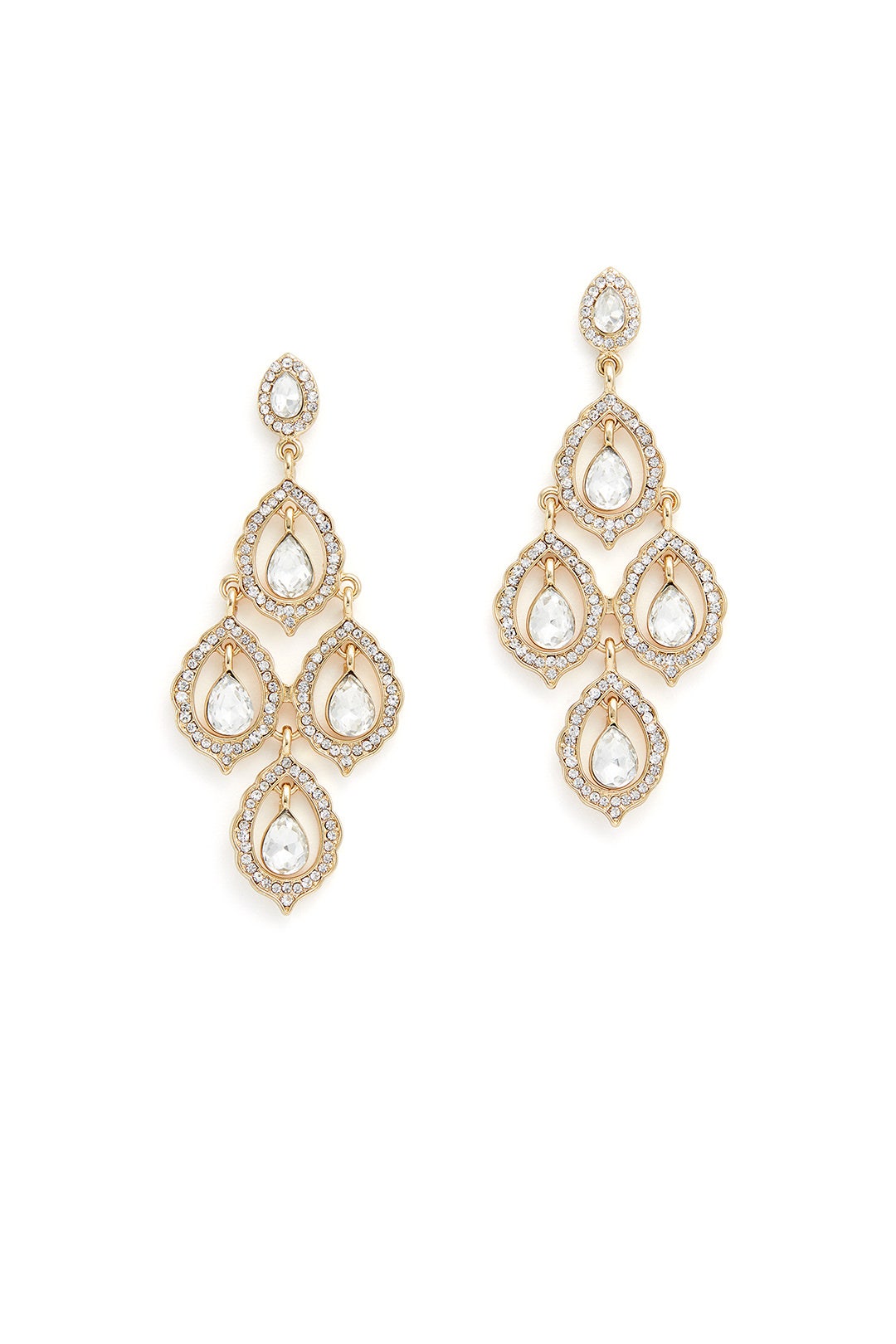 Teardrop Chandelier Earrings by Loren Olivia 1