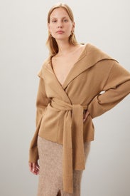 Tie Waist Sweater by Marina Moscone x RTR