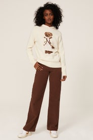 Bear Hooded Sweater by Polo Ralph Lauren