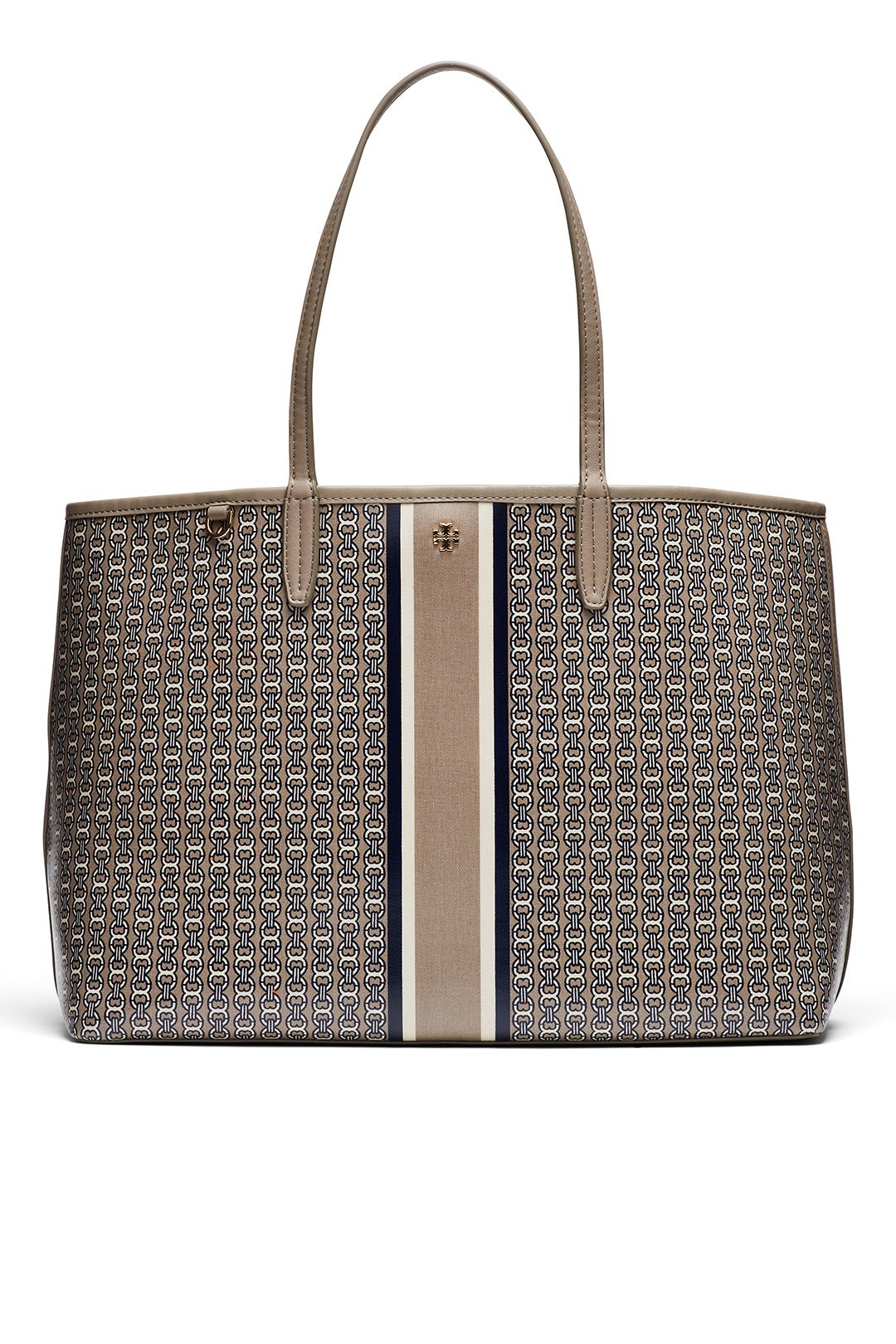 Grey Gemini Link Tote by Tory Burch Accessories 0