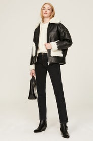 Faux Leather Catalina Jacket by Apparis