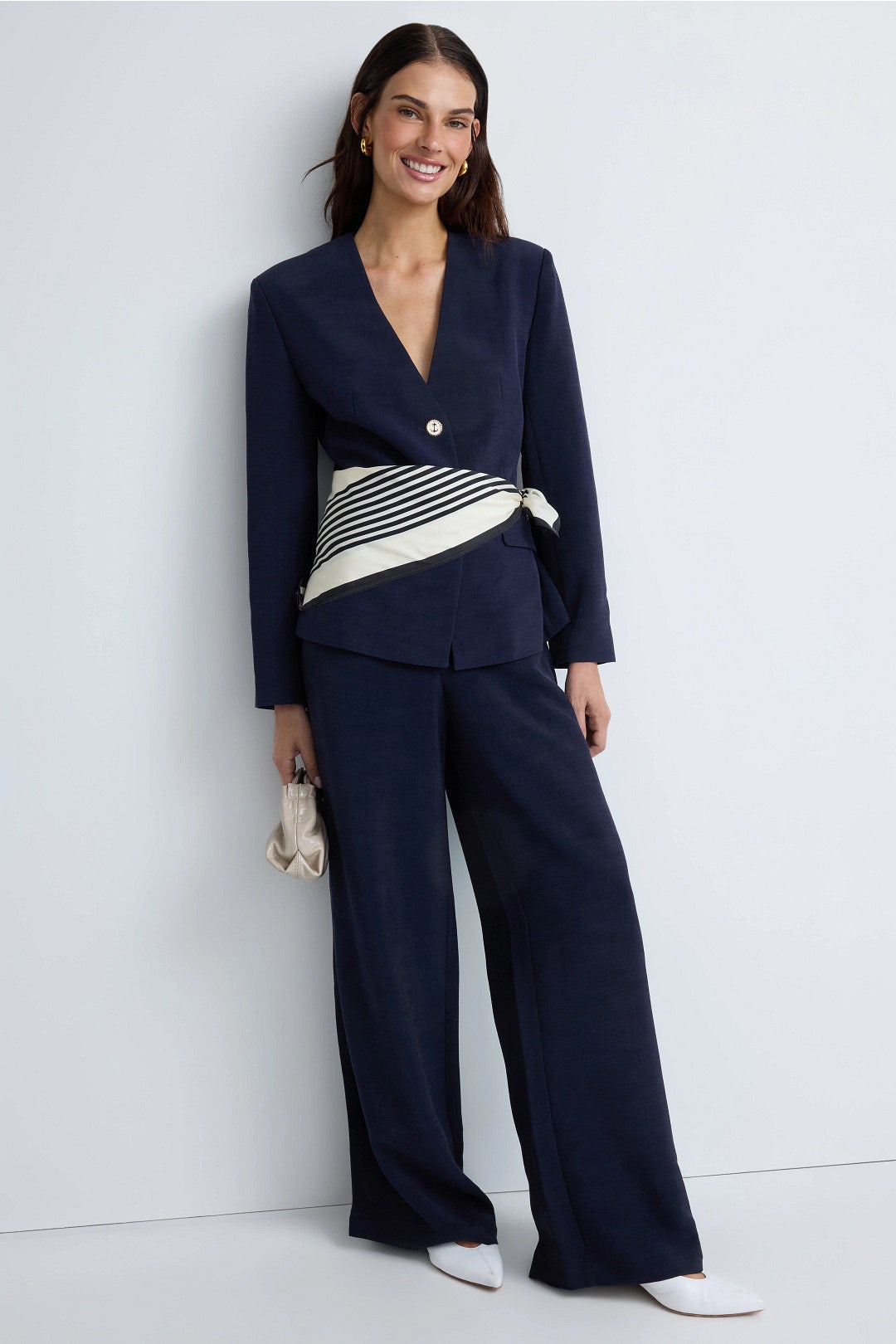 Blue Piste Drawstring Trouser by Claudie Pierlot 0
