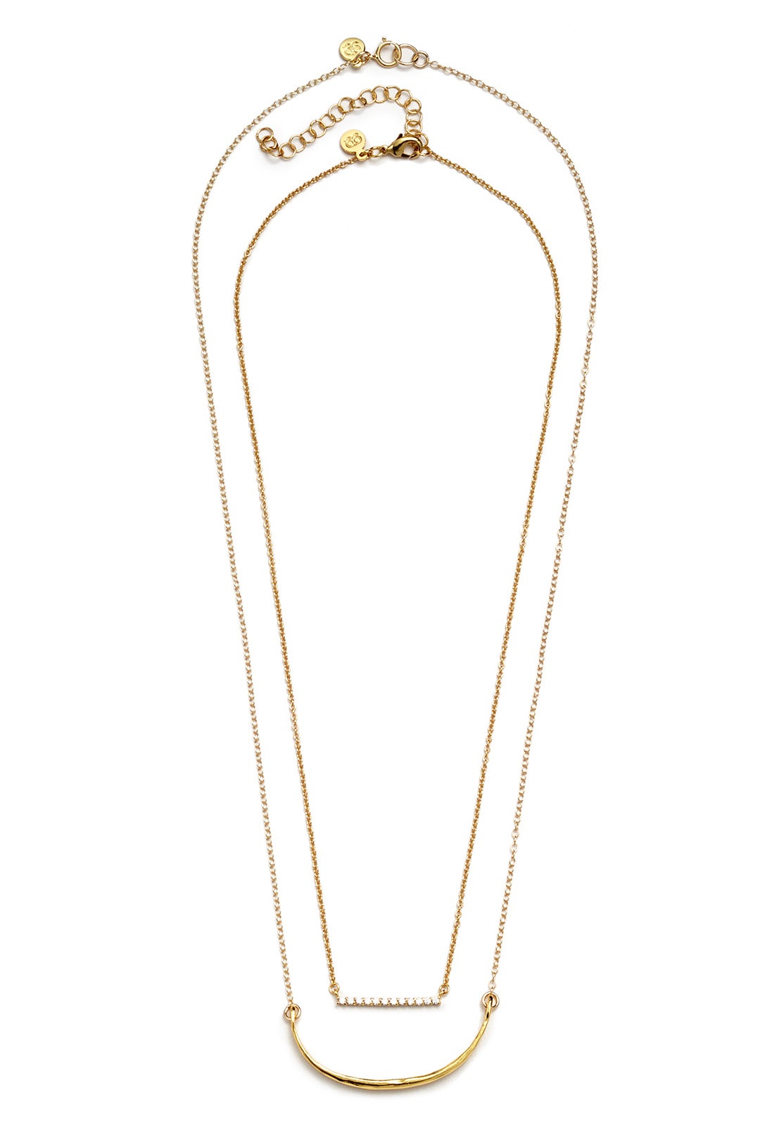 Knox Pave Necklace Set by Gorjana Accessories