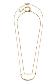 Knox Pave Necklace Set by Gorjana Accessories