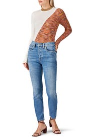 Printed Colorblock Sweater by Missoni