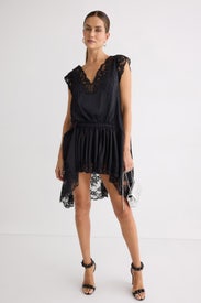 Lace Robe Dress by Rabanne