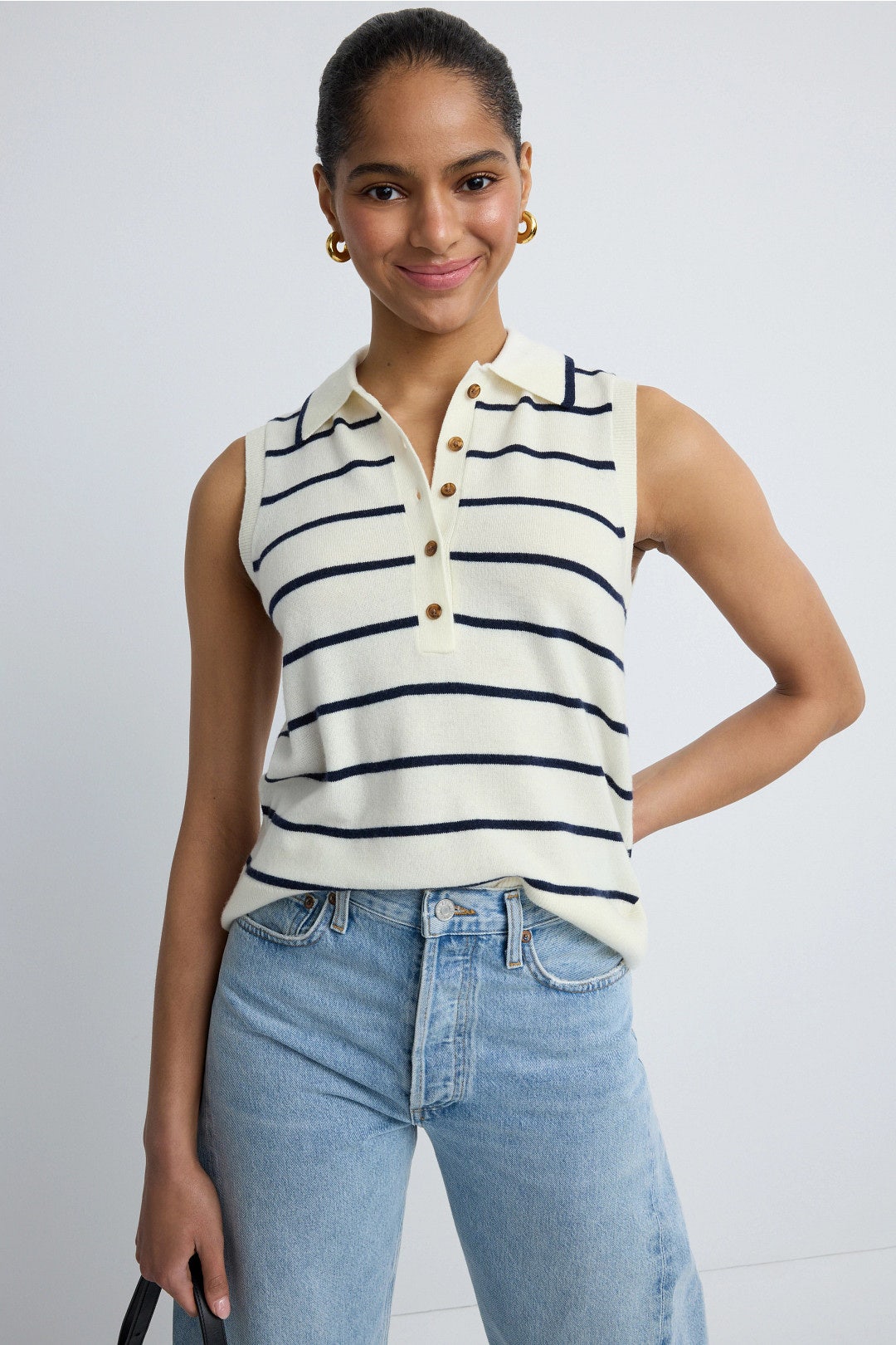 Sam Sleeveless Sweater by Reiss 0