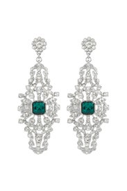 Emerald Entrance Earrings by Sequin