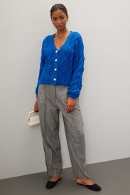 Blue Cardigan Sweater by Slate & Willow