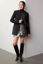 Aisha Leather Skirt by AllSaints