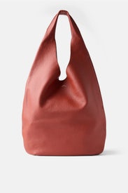 Le Neige Leather Hobo Bag by A.P.C. Accessories