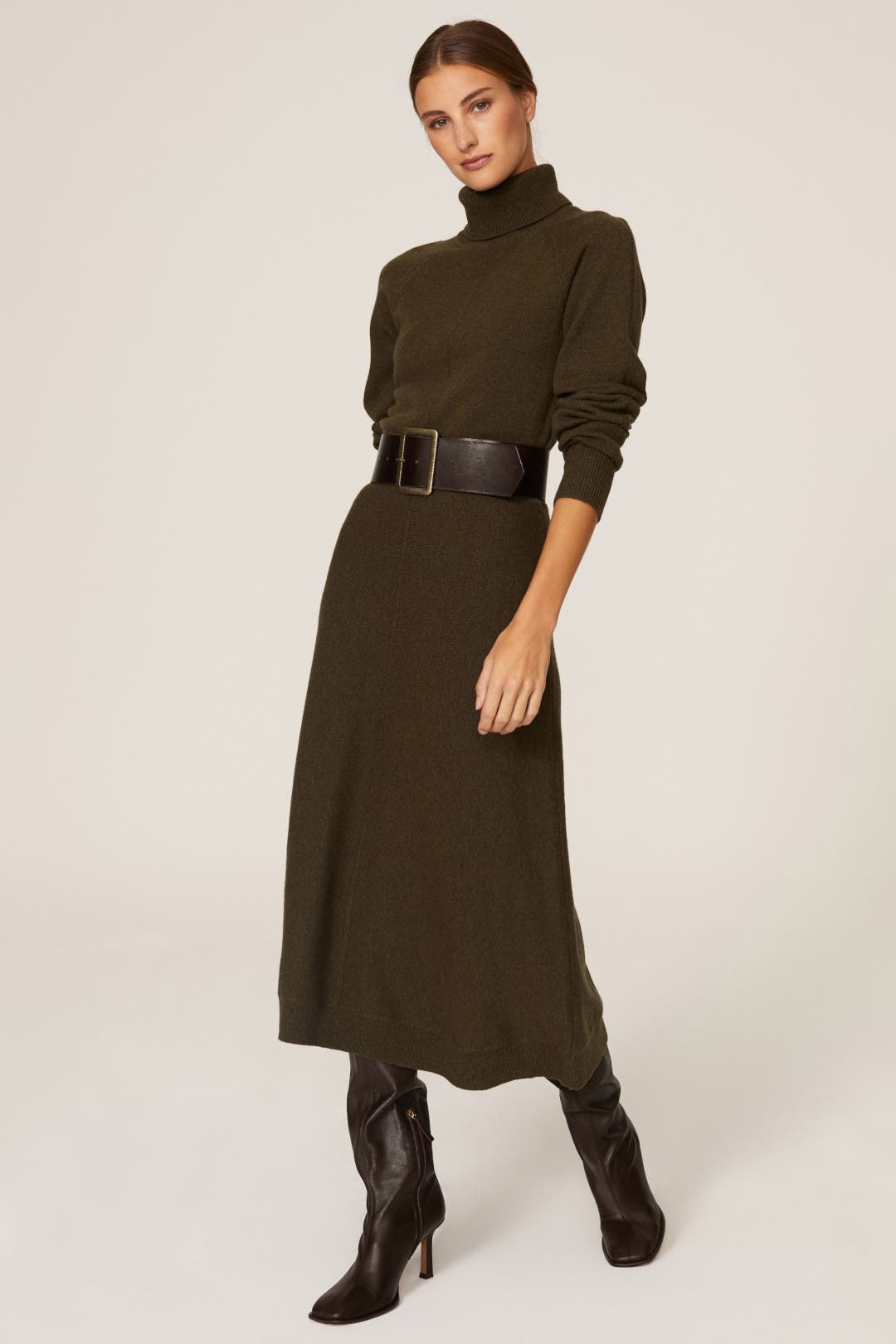 Bethany Turtleneck Dress by Derek Lam 10 Crosby | Rent the