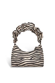 Zebra Aurora Scrunchie Strap Shoulder Bag by Loeffler Randall