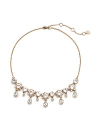Crystal Real Deal Necklace by Marchesa Jewelry