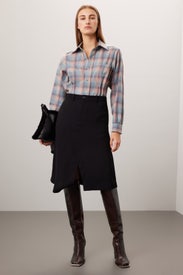 Pendelton Check Romper by Maison Margiela