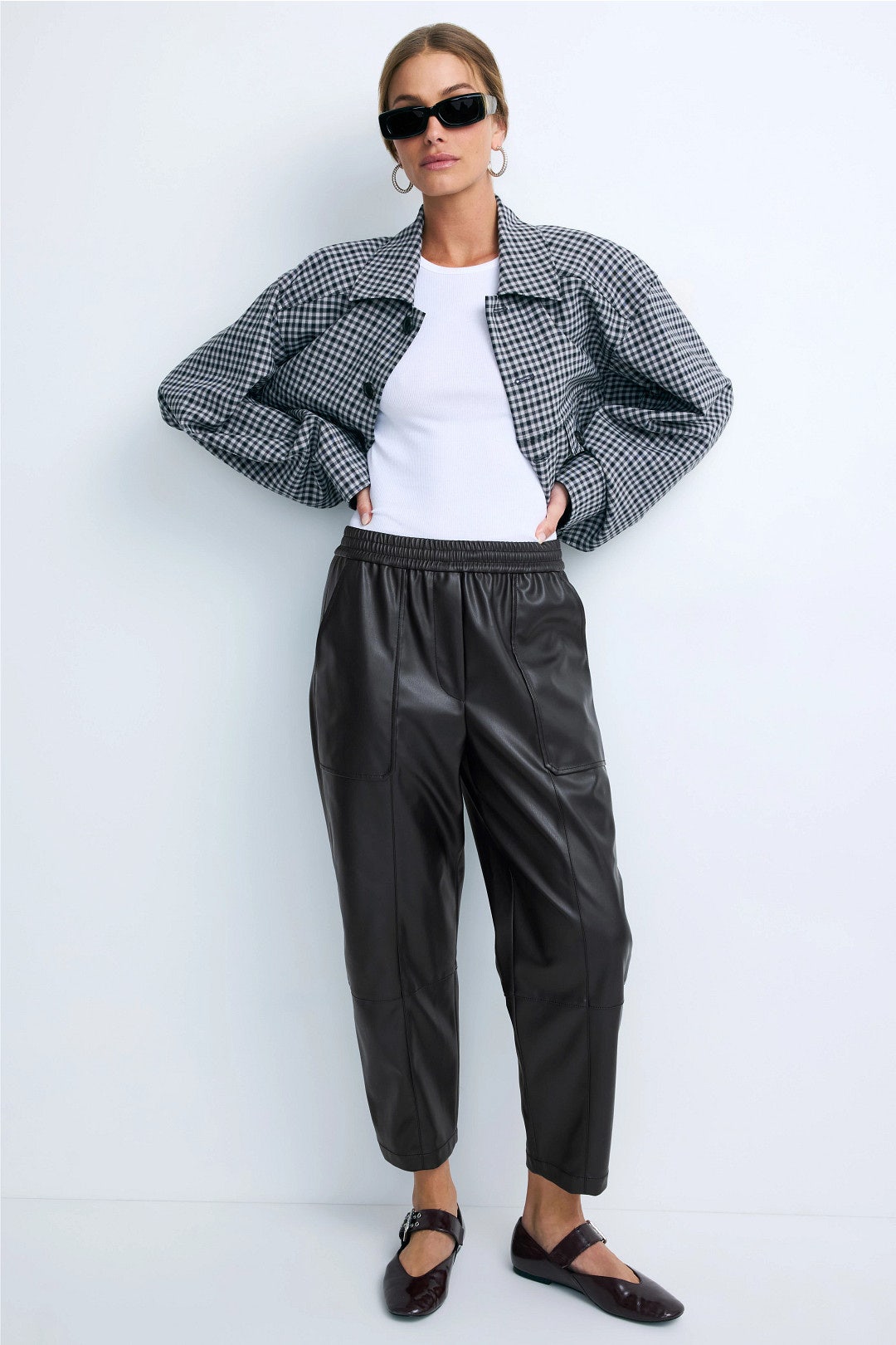 Faux Leather Pull On Trouser by 3.1 Phillip Lim 0
