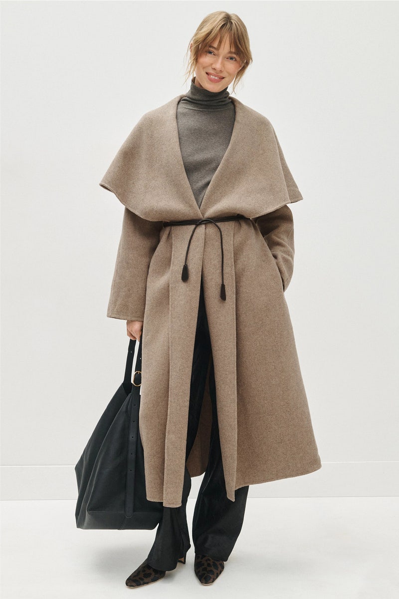 Grey Kay Double Faced Coat by Reformation - Photo 0