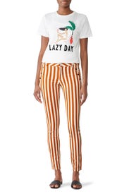 La Bohemienne Striped Pants by Scotch & Soda