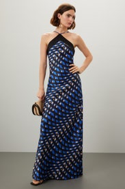 Black Cubism Dress by Staud