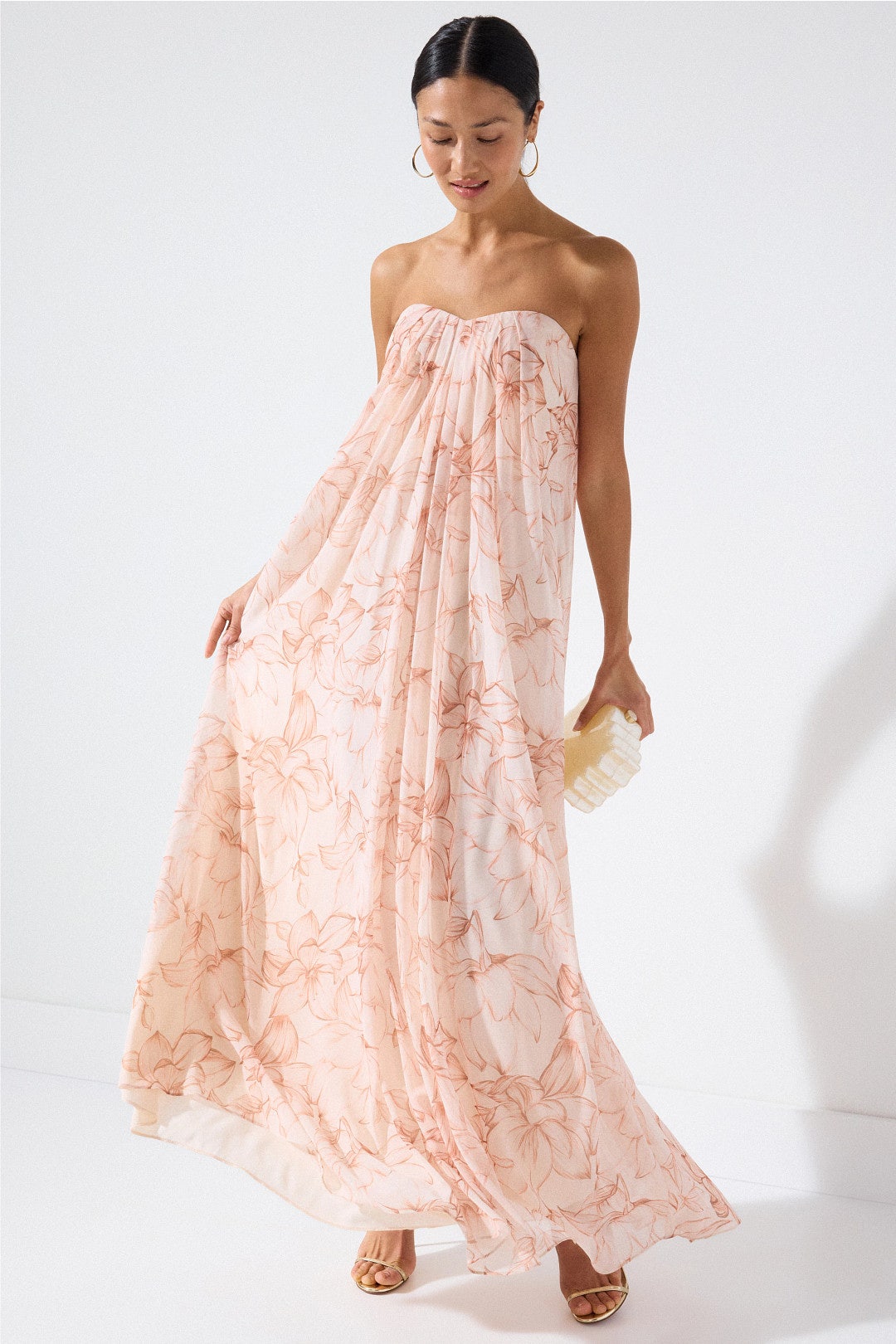 Chiffon Gown by Adrianna 0