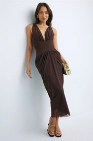 Elara Midi Dress by Black Halo