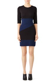 Crossbody Stripe Dress by Hutch