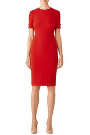 Trinu Red Dress by L.K. Bennett